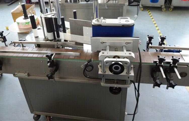 Αυτόματη μηχανή επισήμανσης αυτοκόλλητων ετικετών αυτοκόλλητων στρογγυλών φιαλών