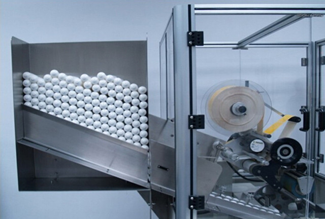 Αυτόματη μηχανή επισήμανσης σωλήνων για επικόλληση κρέμας λοσιόν